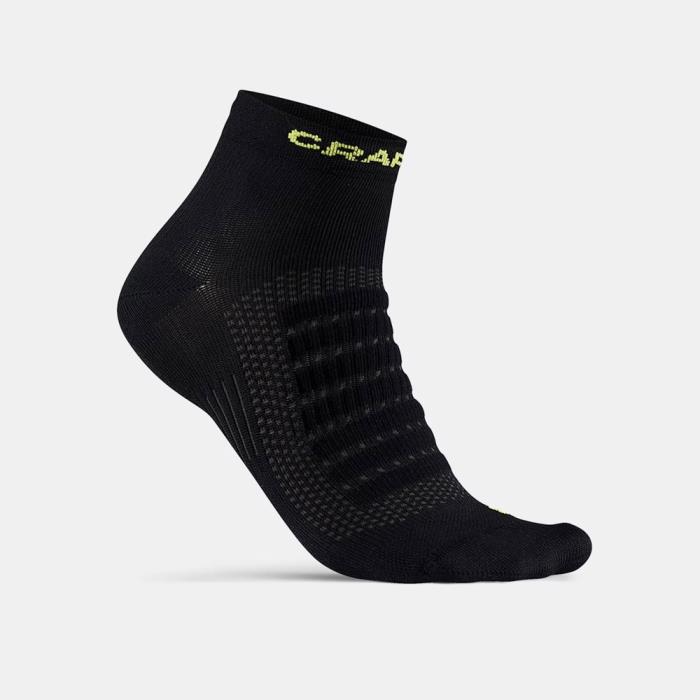 Calze ciclismo ADV Dry Mid  Unisex Nero