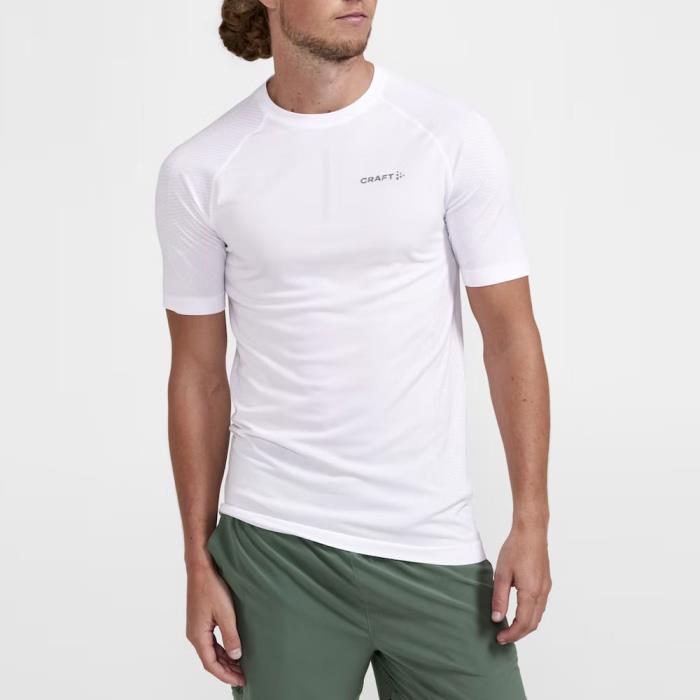 Maglia intimo ciclismo ADV Cool Intensity SS Tee Men bianco