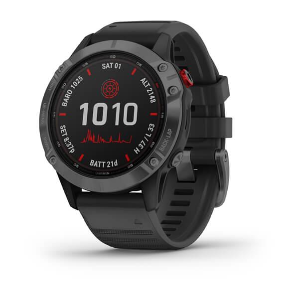 Orologio GPS Fenix 6 Pro Solar Slate Gray