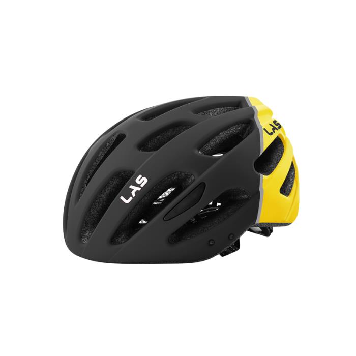 Casco bici Las Bandito Matt Black/Yellow