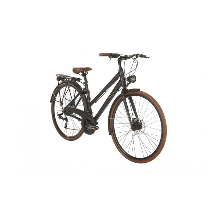 Bicicletta Ciclo Comfort Trk Lady 28" Nero