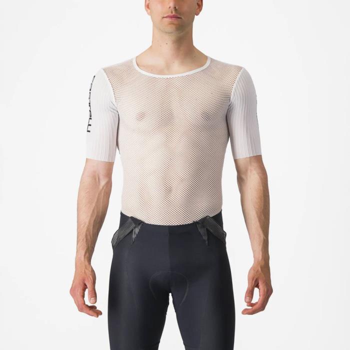 Maglia Ciclismo Uomo Bolero SS Base White