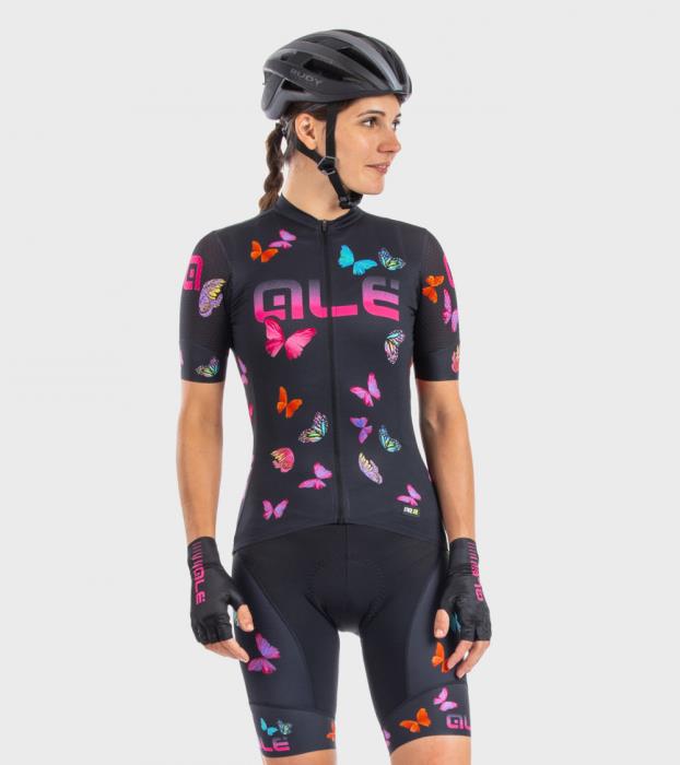 Maglia ciclismo Pr-R Butterfly Black