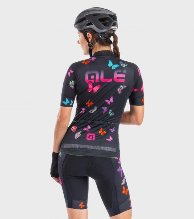 Maglia ciclismo Pr-R Butterfly Black