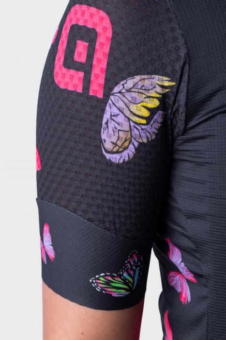 Maglia ciclismo Pr-R Butterfly Black