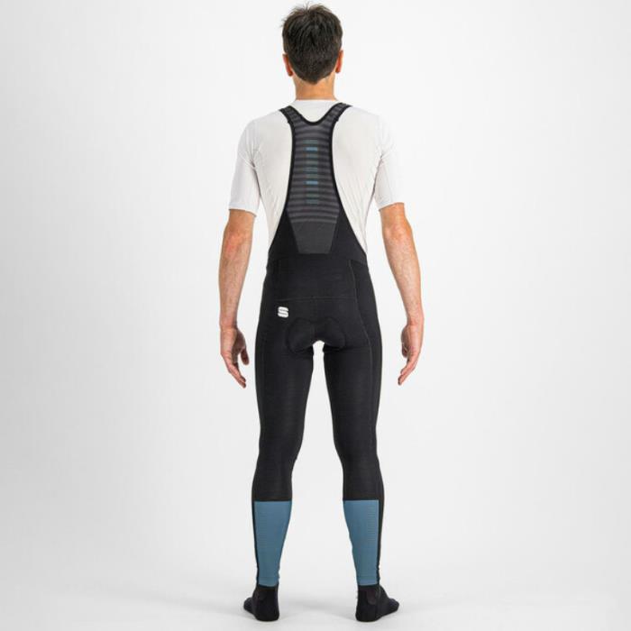 Calzamaglia Ciclismo Classic Bibtight Black/Blue Sea