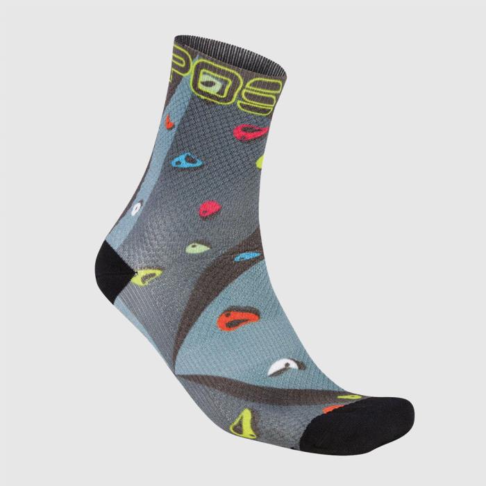 Calze ciclismo Donna Green Fire Socks Ombre Blue Bluefin Delphinium