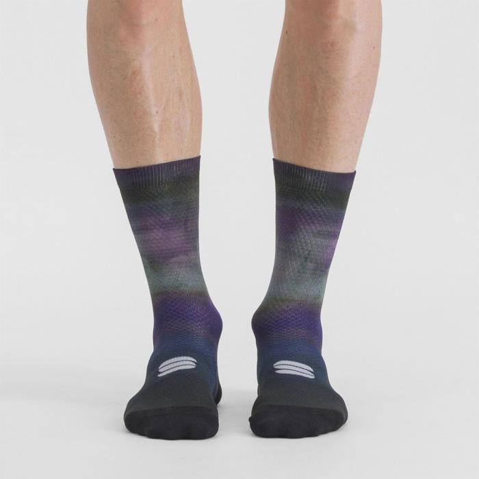 Calze ciclismo Uomo Supergiara Socks Galaxy Blue