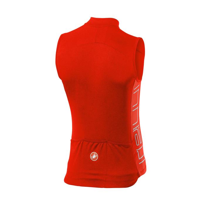 Canotta ciclismo Entrata V Sleeveless Fiery Red