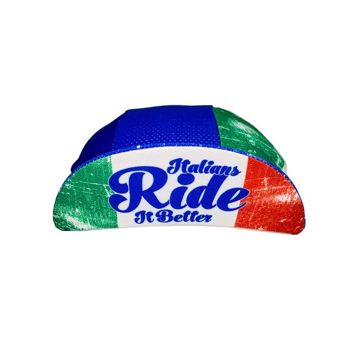 Cappellino ciclismo "Italians Ride It Better"