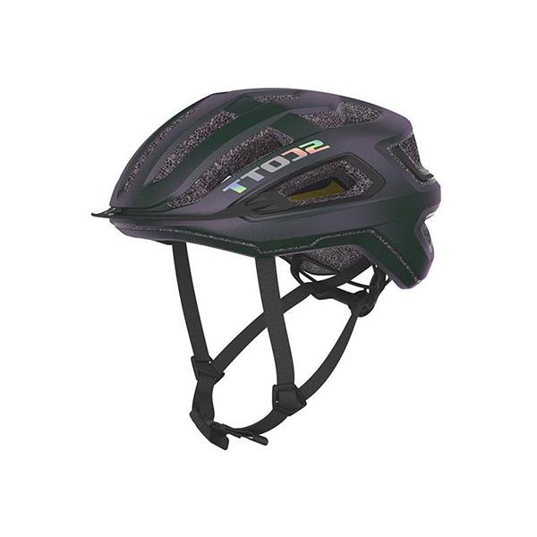 Casco bici Arx Plus Green Purple