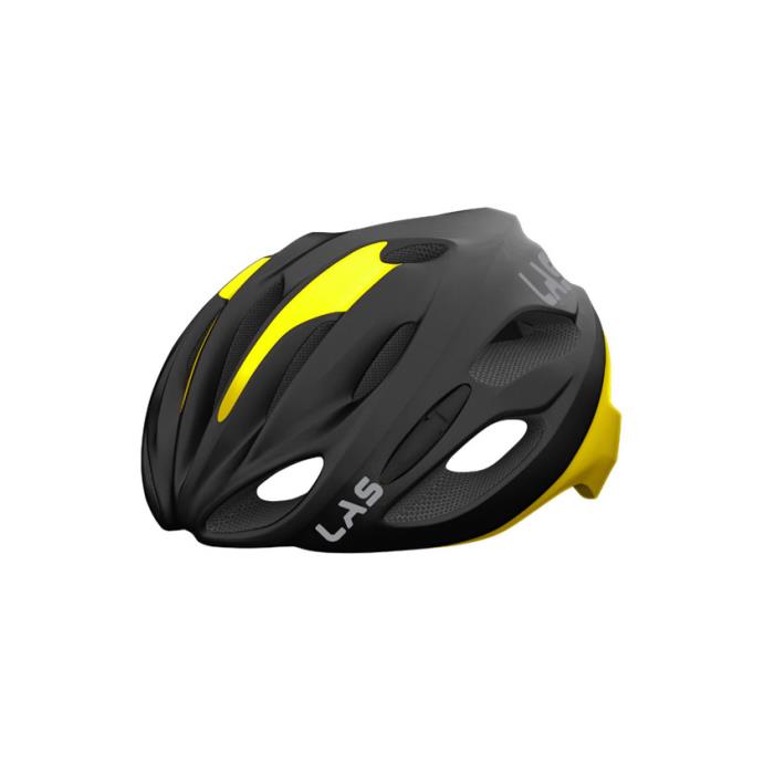 Casco bici Las Cobalto Matt Black/Yellow