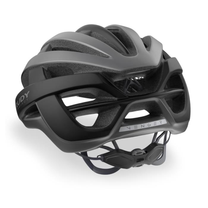 Casco bici Venger Titanium Black Matte