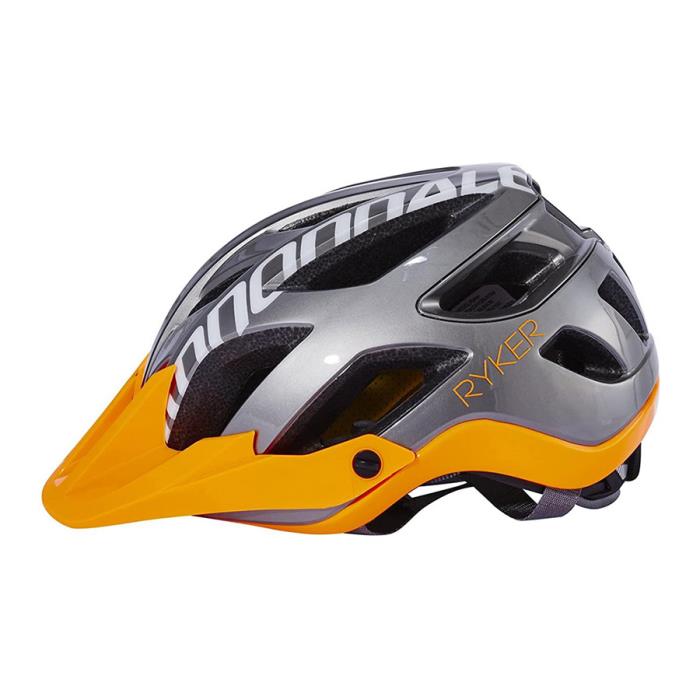 Casco bici Riker Orange/Grey - taglia S