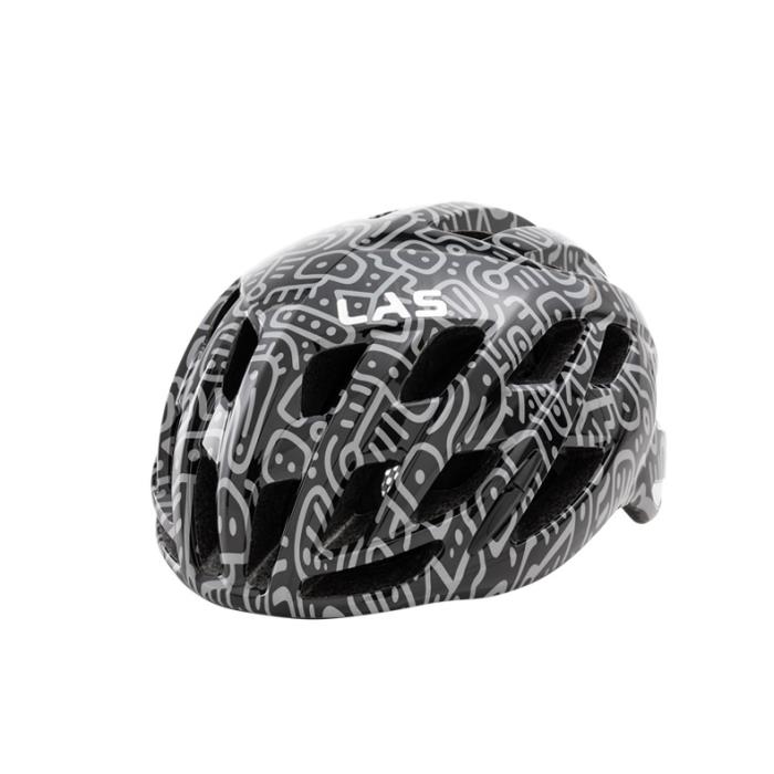 Casco bici Las Xeno Art Black/Grey