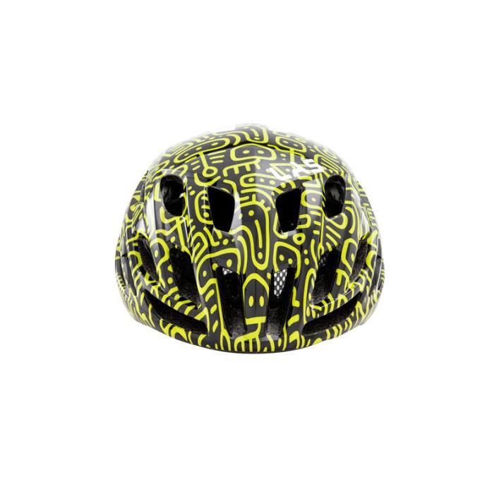 Casco bici Las Xeno Art Black/Yellow