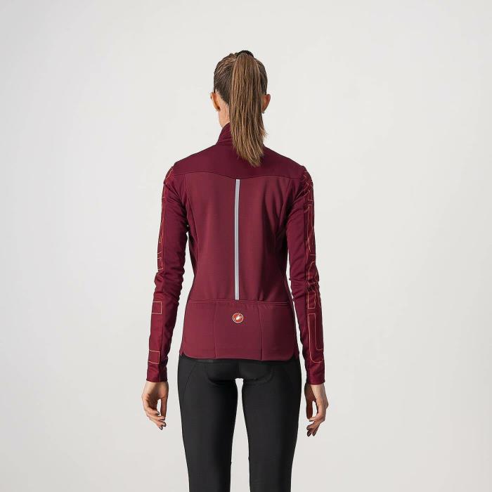 Giacca Invernale Ciclismo Transition W Jacket Bordeaux/Brilliant Pink - taglia S