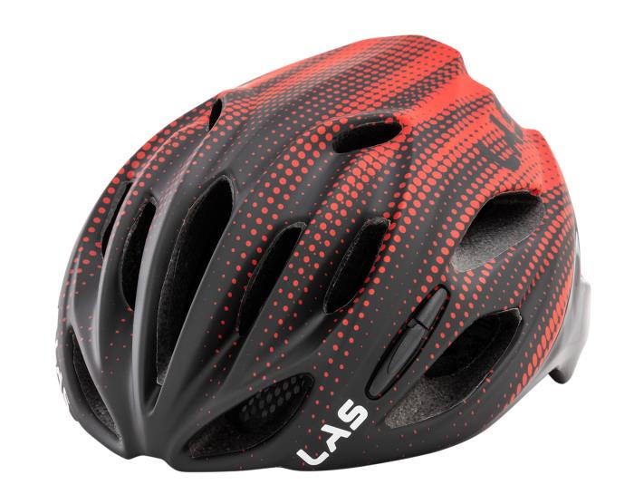 Casco bici Las Cobalto Cosmic Matt Black/Red mod. 2022