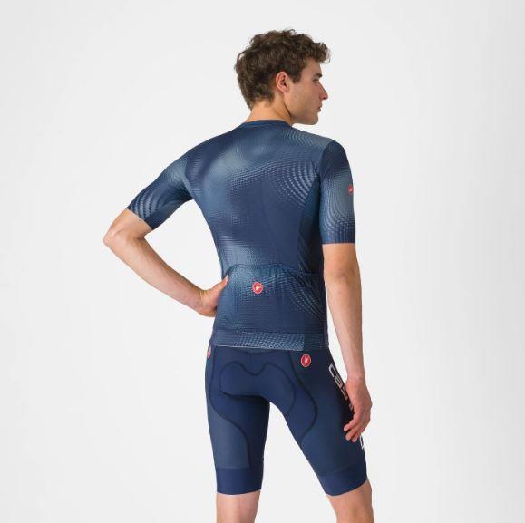 Salopette Ciclismo Castelli Competizione 2 Bibshort Belgian Blu
