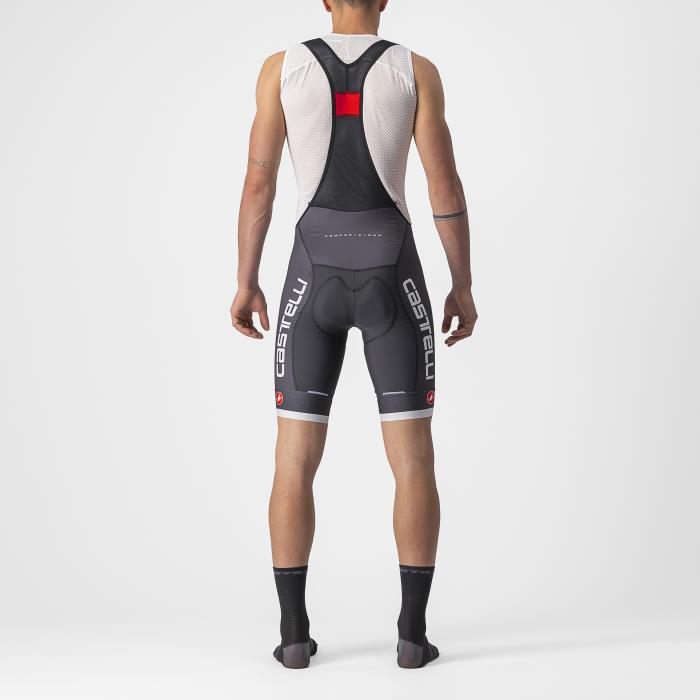 Salopette ciclismo Competizione Kit Bibshort White Gray