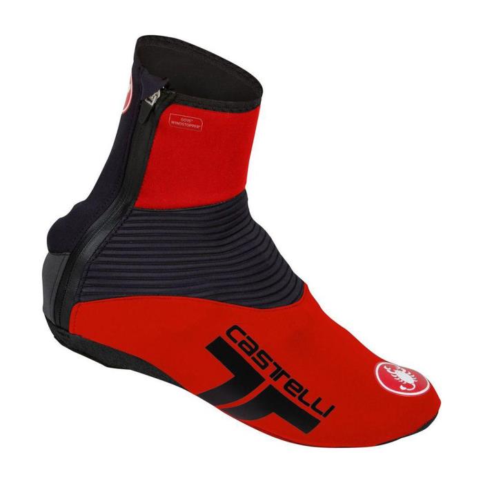 Copriscarpe ciclismo Narcisista Black/Red - taglia M