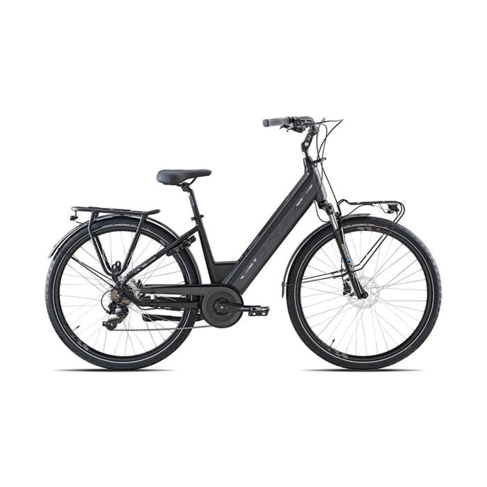 E-Bike Roadster Black/Grey