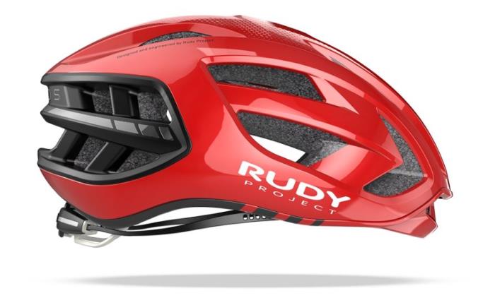 Casco bici Egos Red Comet- Black Shiny Matte