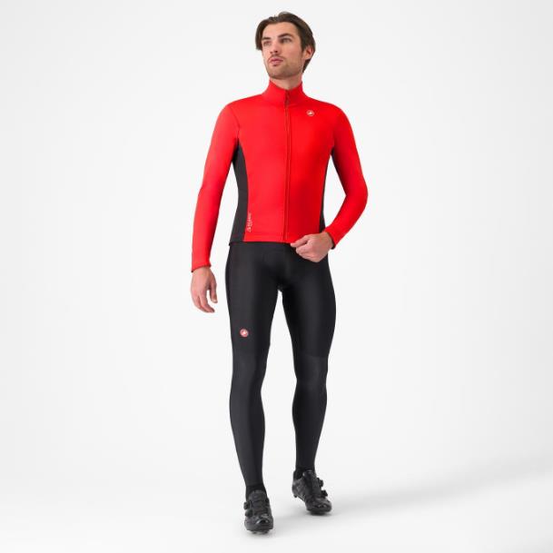 Entrata 2 Jacket Red/Black Castelli