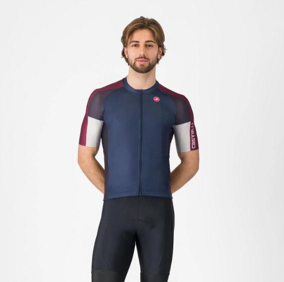 Maglia Ciclismo Entrata 6 Jersey Castelli Belgian Blue