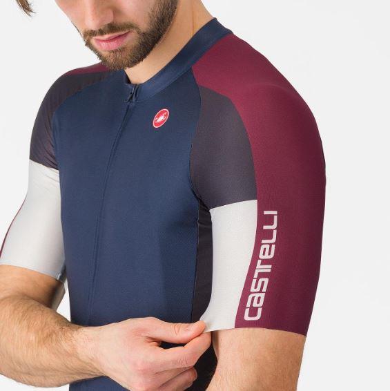 Maglia Ciclismo Entrata 6 Jersey Castelli Belgian Blue