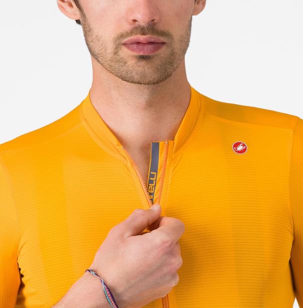 Maglia Ciclismo Uomo Vivid Orange Espresso 