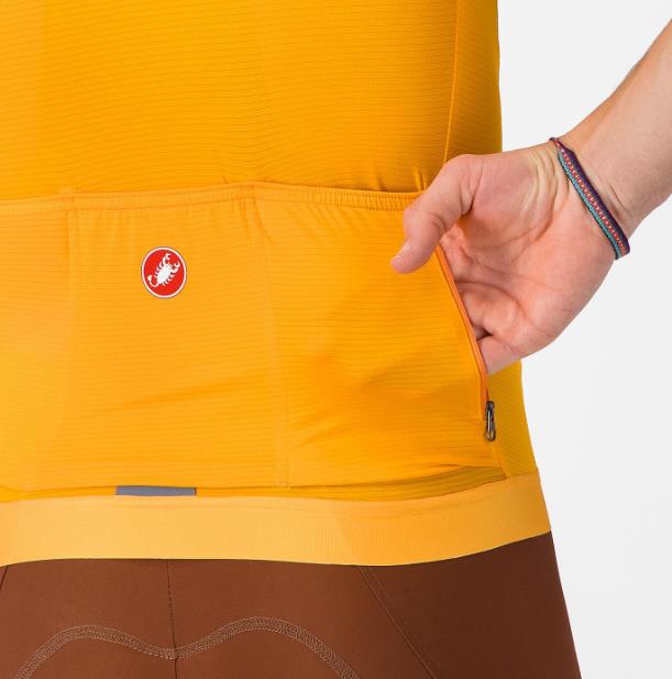 Maglia Ciclismo Uomo Vivid Orange Espresso 
