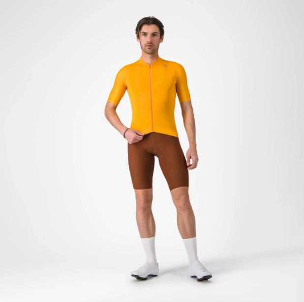 Maglia Ciclismo Uomo Vivid Orange Espresso 