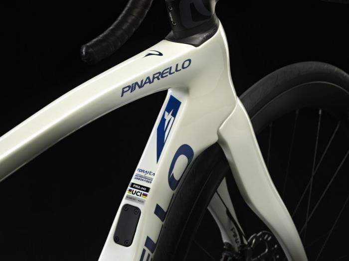 Bici Corsa Pinarello F5 105 Di2 Furious White Ruote Most Ultrafast