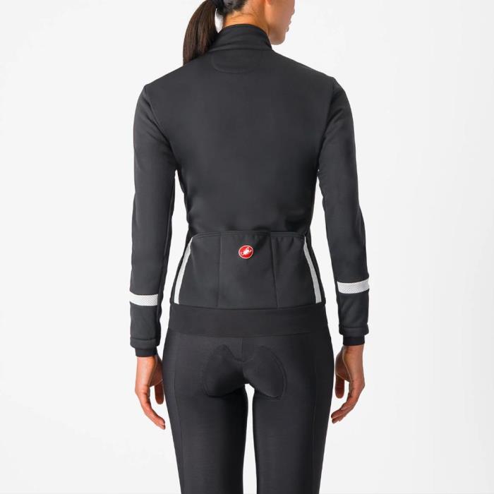 Giacca Ciclismo Donna Dinamica 2 Jacket Light Black/White Reflex