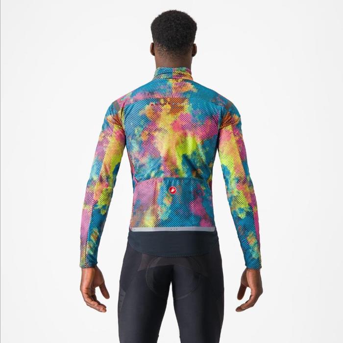 Giacca Ciclismo Uomo Perfetto LTD Ros 2 Jacket Multicolor Pop Fluo