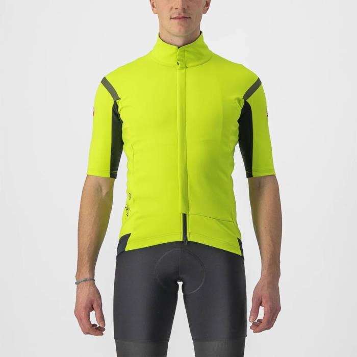 Maglia Ciclismo Uomo Gabba Ros 2 Lime | maniche corte