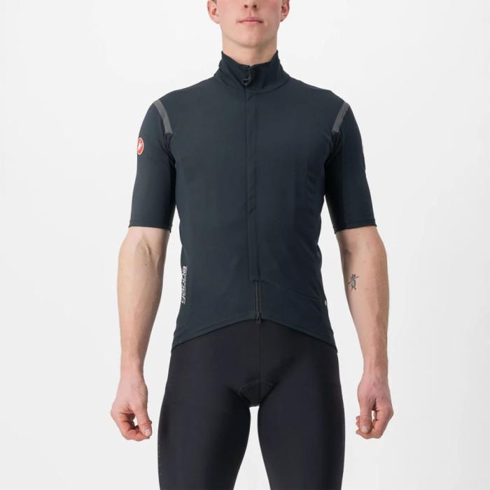 Maglia Ciclismo Uomo Gabba Ros 2 Nero | maniche corte