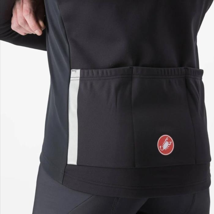 Giacca Ciclismo Uomo Entrata Jacket Light Black/Red