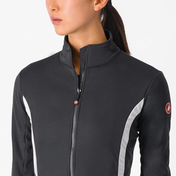 Giacca Ciclismo Donna Dinamica 2 Jacket Light Black/White Reflex