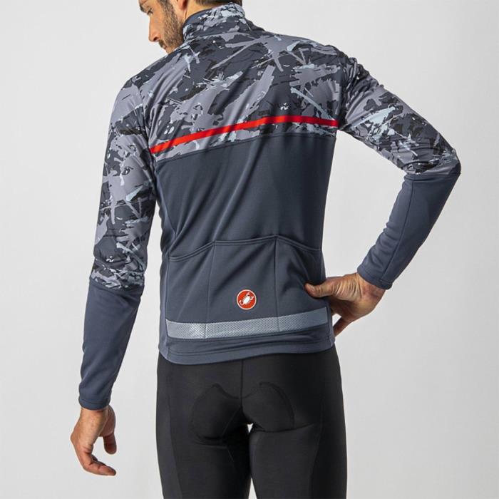 Giacca Ciclismo Finestre Jacket Dark Steel Blue/Vortex Grey