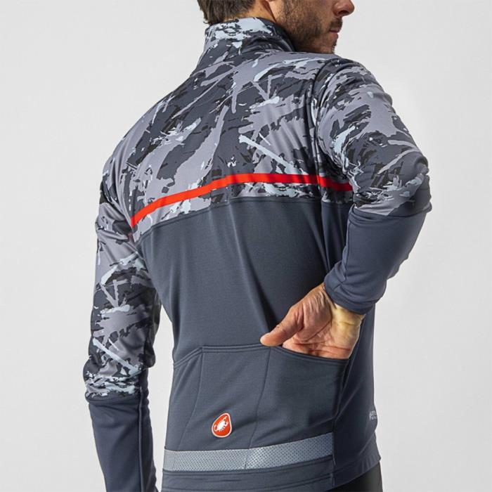 Giacca Ciclismo Finestre Jacket Dark Steel Blue/Vortex Grey