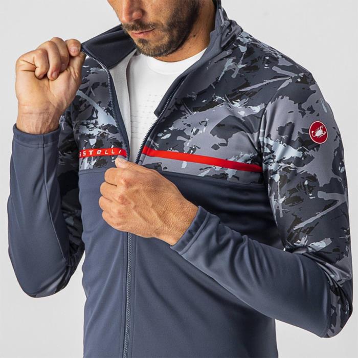 Giacca Ciclismo Finestre Jacket Dark Steel Blue/Vortex Grey