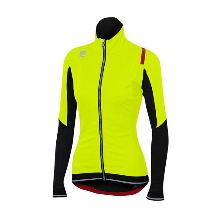 Giacca Invernale Ciclismo Fiandre NoRain W Black/Fluo - taglia L