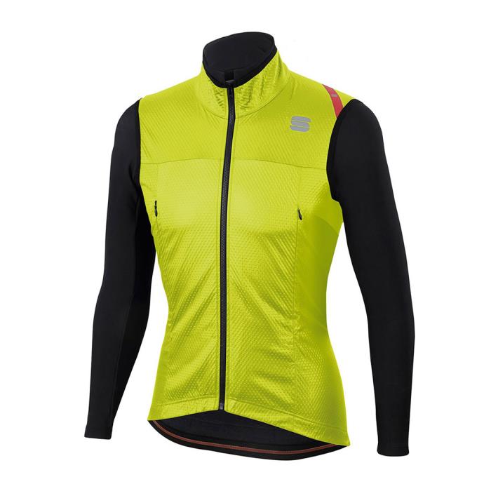 Giacca invernale Ciclismo Fiandre Strato Jacket Yellow Fluo