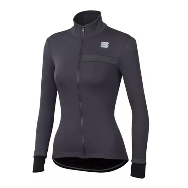 Giacca invernale Ciclismo Giara W Softshell Anthracite