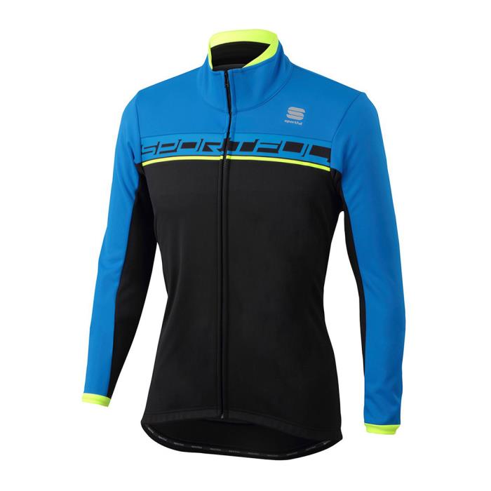 Giacca Invernale Ciclismo Giro Softshell Jacket Blue/Yellow - taglia S
