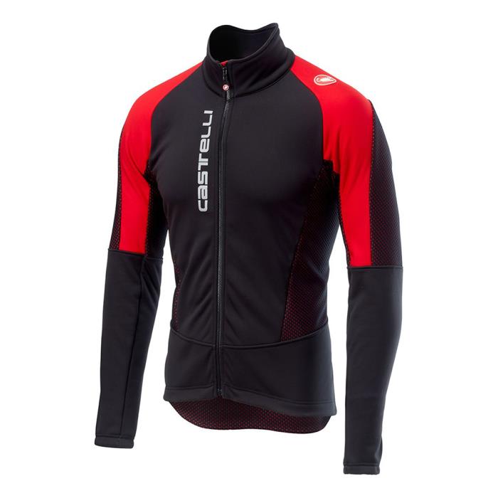 Giacca invernale Ciclismo Mortirolo V Jacket Black/Red