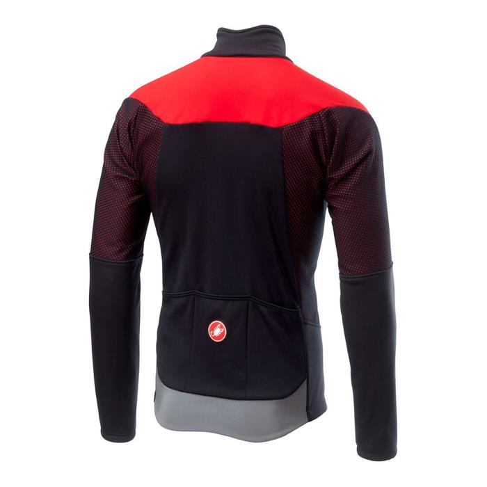 Giacca Invernale Ciclismo Mortirolo V Jacket Black/Red - taglia S