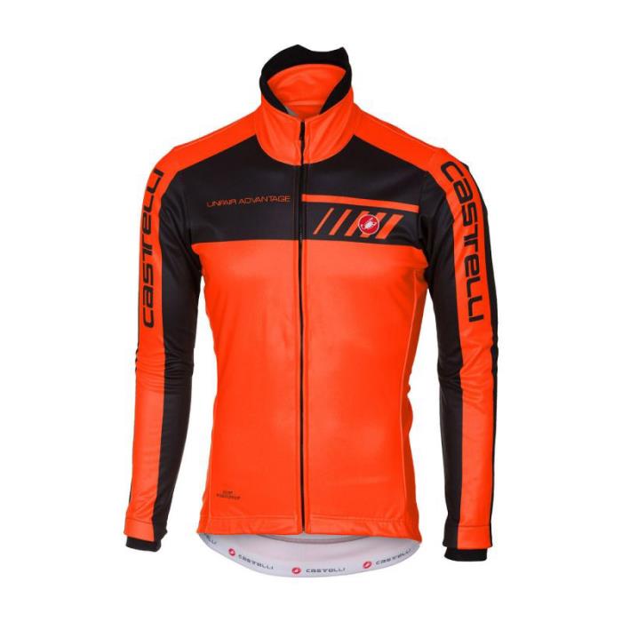 【新品・送料無料】castelli velocissimo2 ジャケット Sサイズ ブラック カステリ ベロチッシモ2 黒 Castelli Velocissimo 2 Long Sleeve Jersey